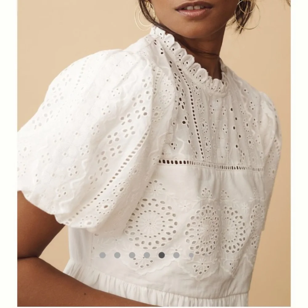 NWT Forever That Girl Puff-sleeve Babydoll Mini Dress - Picture 5 of 8